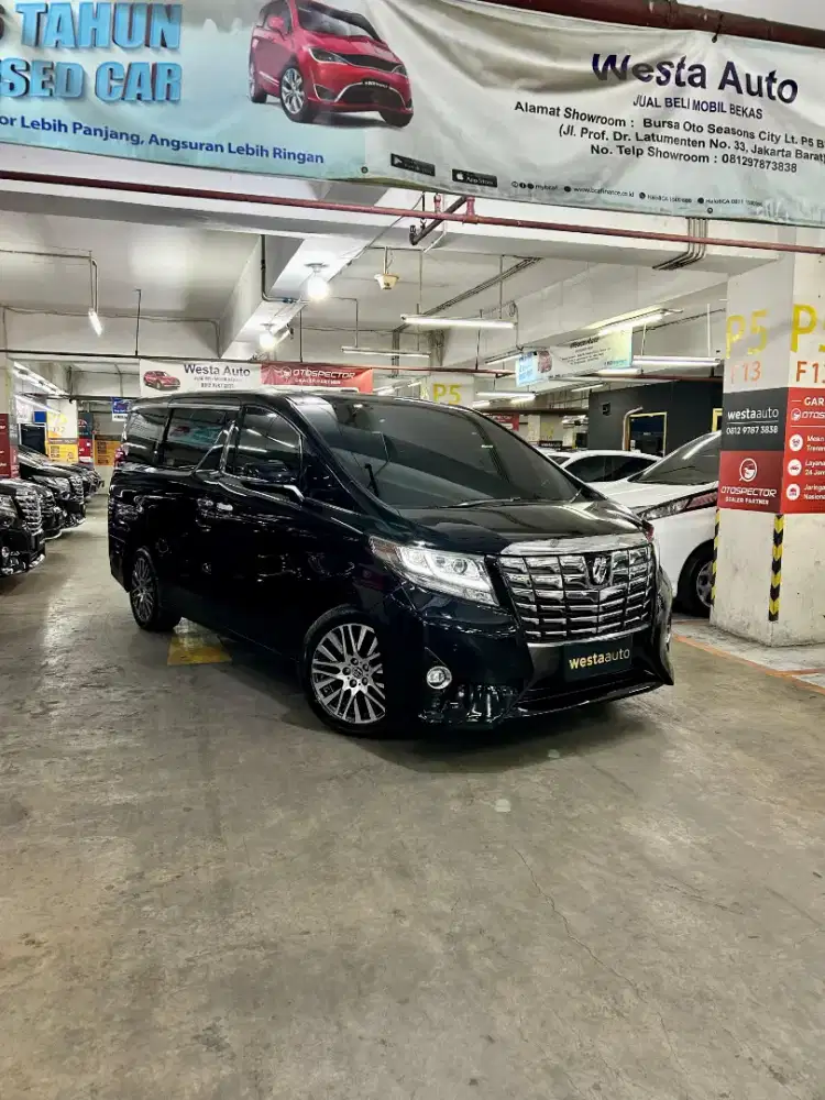 Low KM Toyota Alphard G ATPM 2017 Like New bkn 2016