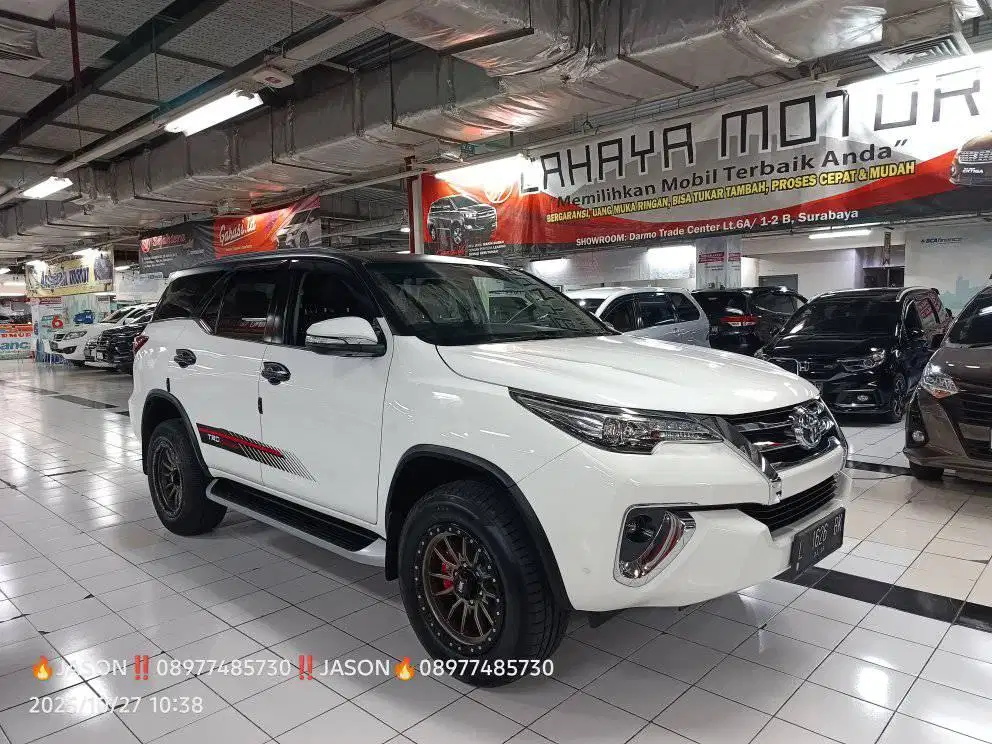 Dp.35 jt ‼️FORTUNER VRZ 2.4 MATIC DIESEL 2017 ,ISTIMEWAH