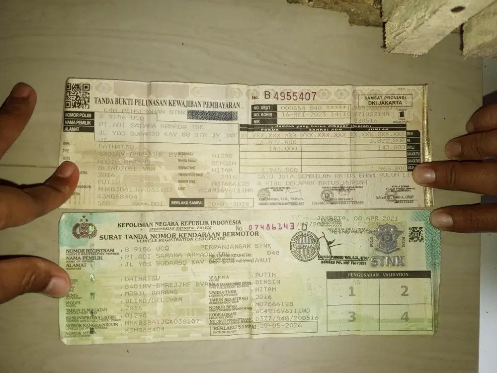 Daihatsu Gran max 2016 Bensin