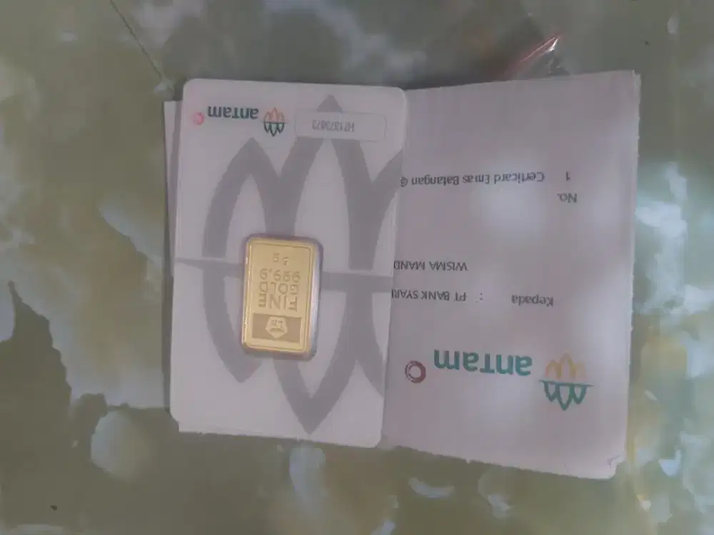 Emas Antam 5 gr Red Mark