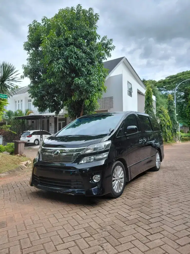Toyota Vellfire ZG pilot seat 2013