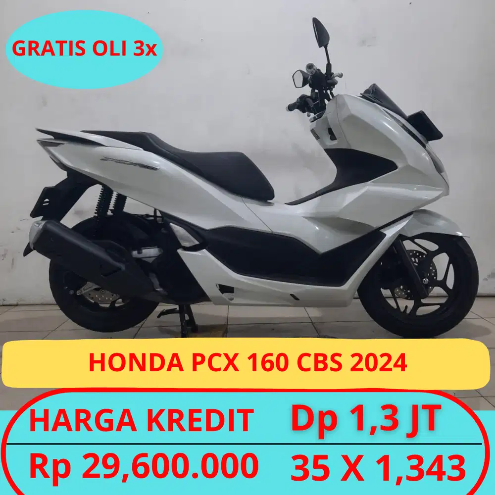 HONDA PCX 160 CBS 2024 PROMO MURAH