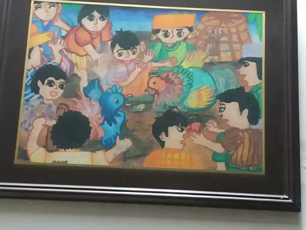 Koleksi lukisan anak 9 th