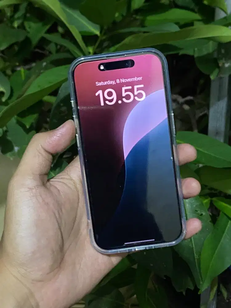 iPhone 15 Pro Natural Titanium 128 GB Resmi iBox