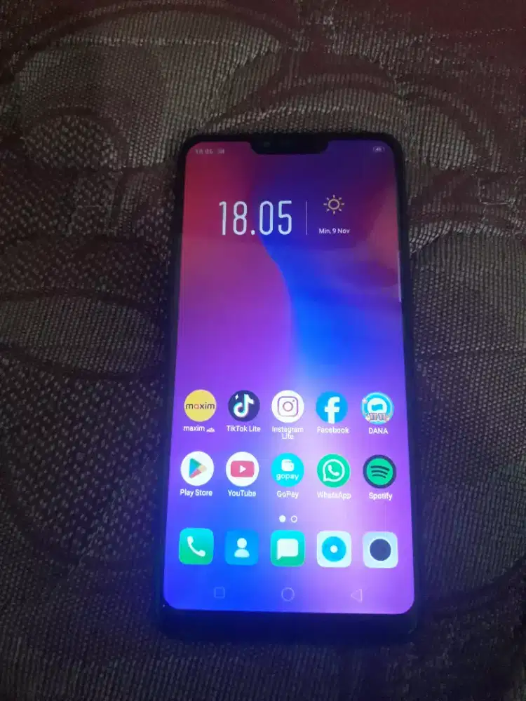 Oppo A3S Hitam Black