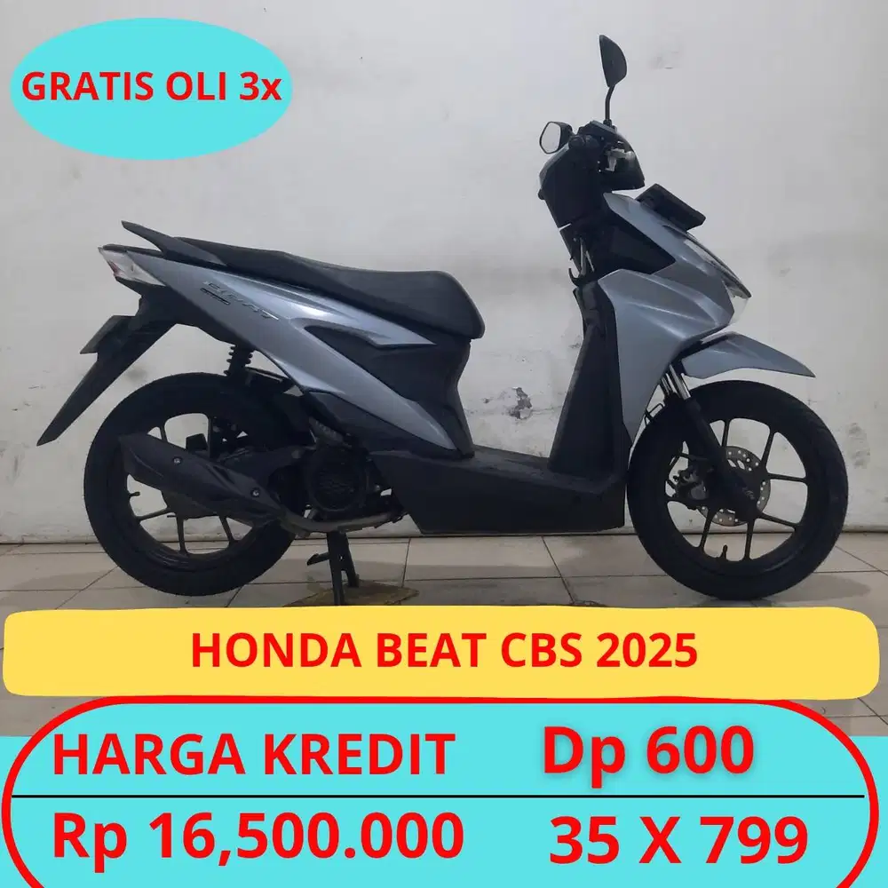 HONDA BEAT DELUXE 2025 DP HANYA 600 RIBU