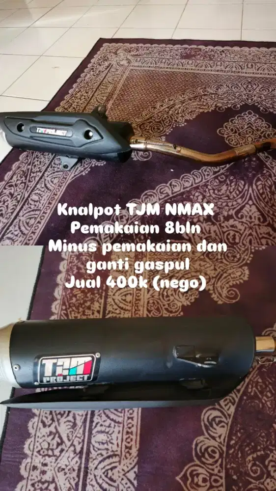 KNALPOT TJM NMAX