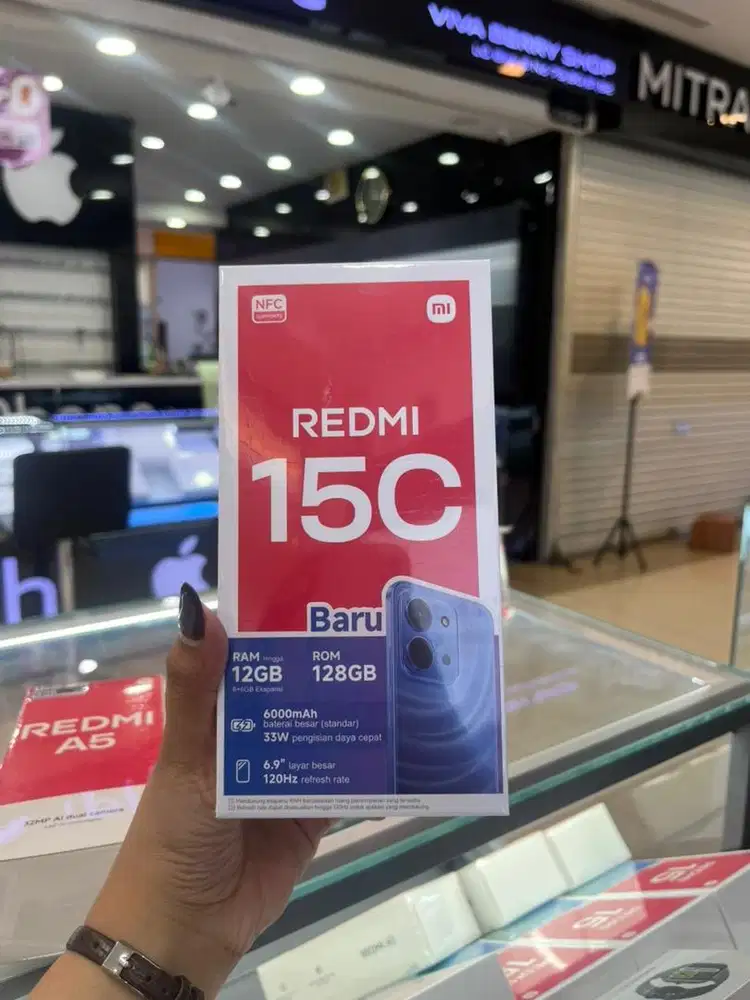 Redmi 15c 6+6/128gb