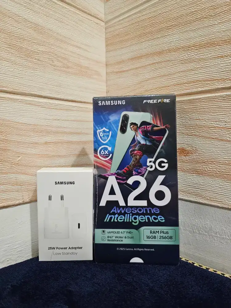 Samsung Galaxy A26 8/256 5g Free Adapter 25 watt