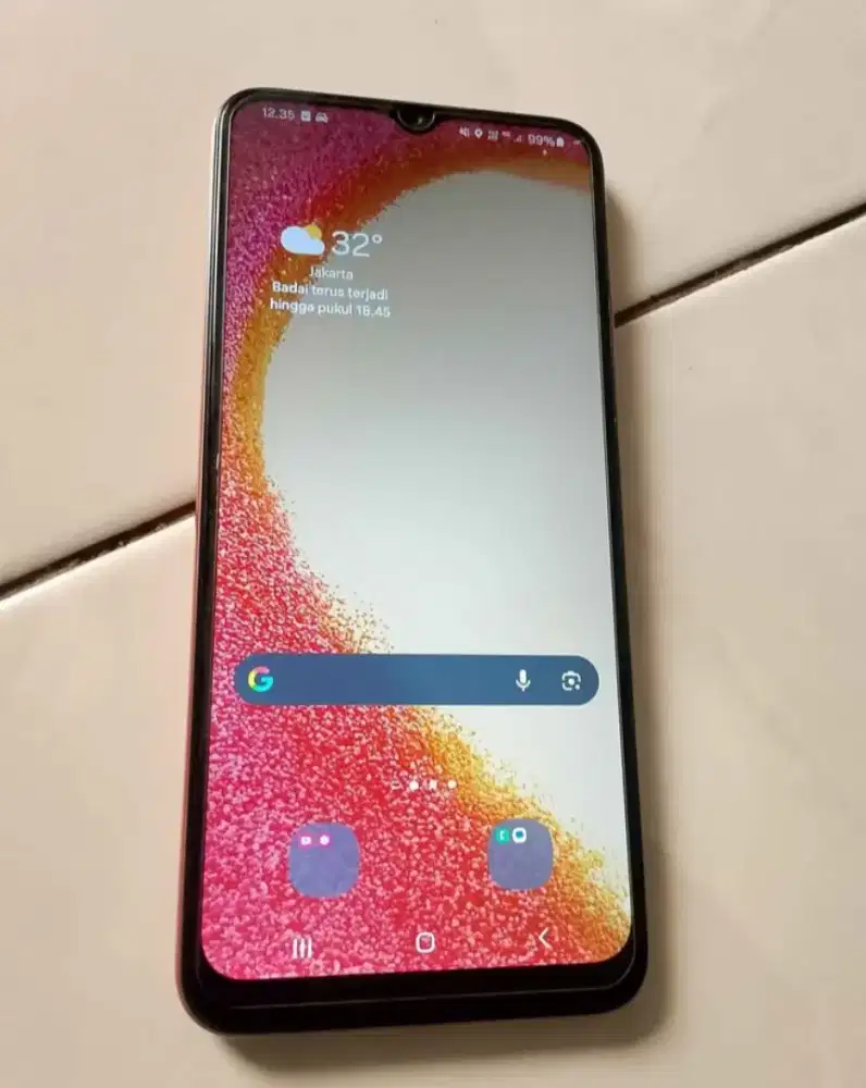 Jual hape samsung Galaxy a04e ram 3/32gb full set no mines