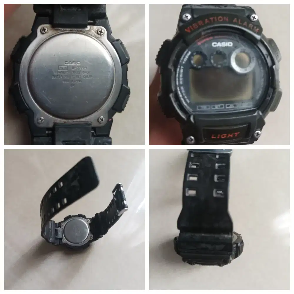 Jam casio sporty ori tp mati ada tompel spt foto