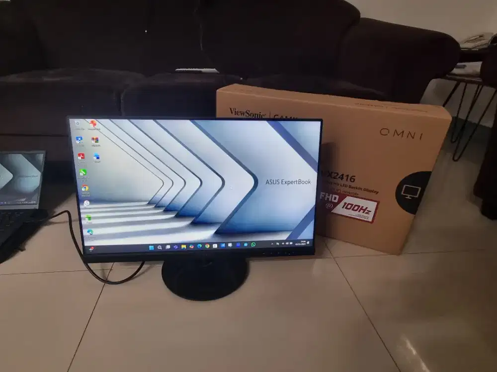 Monitor Gaming Viewsonic VX2416 24 Full-HD 100Hz Speaker Garansi 2027