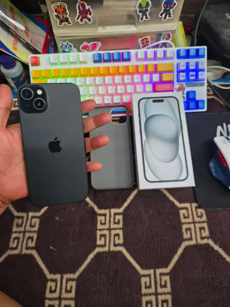 iPhone 15 Plus 128Gb Mulus Normal Bisa TT
