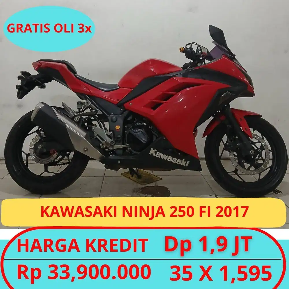 KAWASAKI NINJA 250 FI 2017 PROMO MURAH