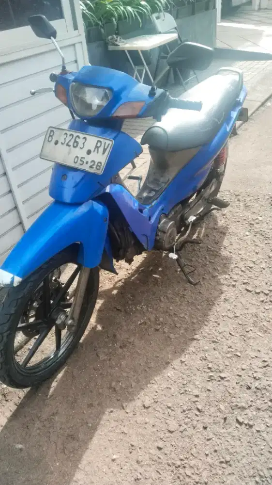 Suzuki Shogun 110 surat lengkap mesin baik