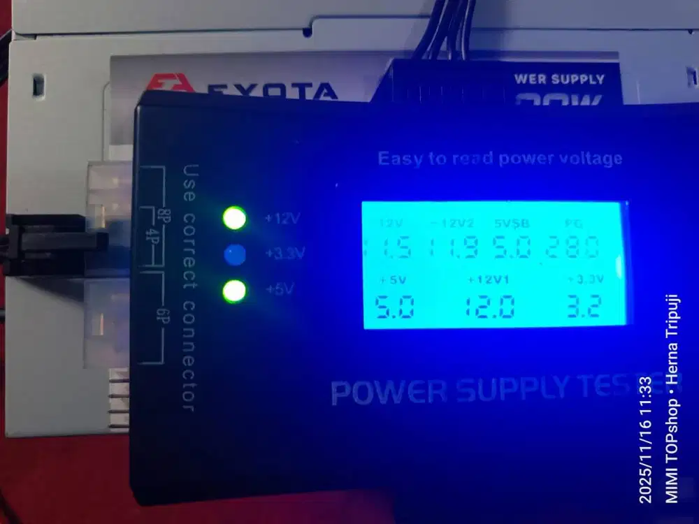 PSU Standar Second Eyota 500w