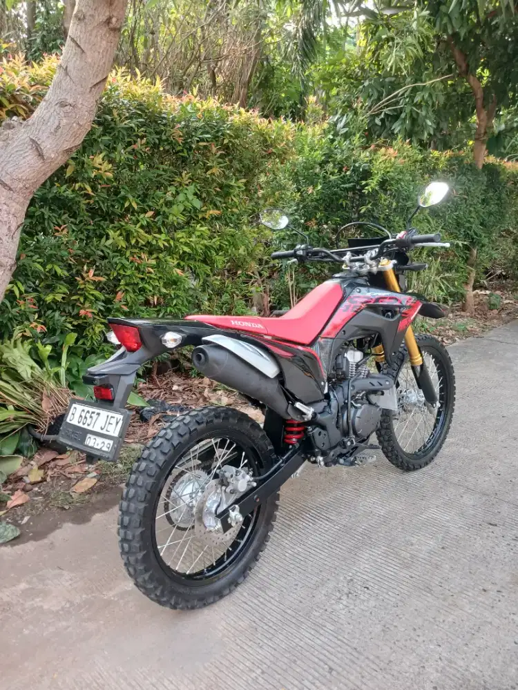 KM 3rb Honda CRF 150L tahun 2024 Siap Pakai