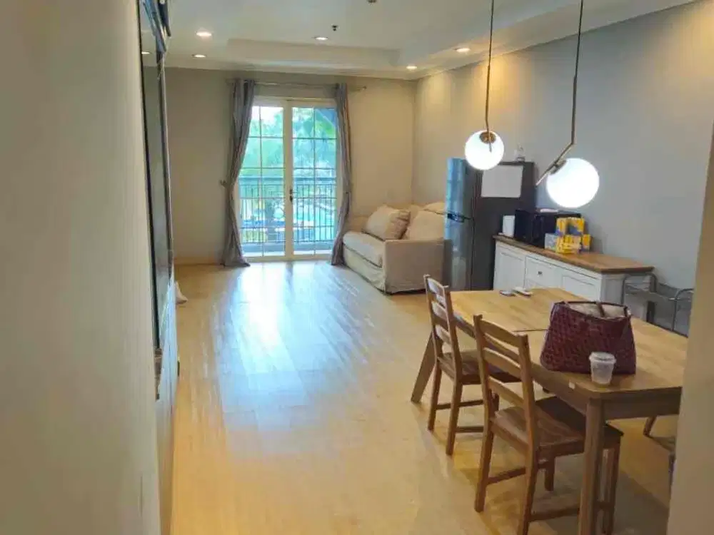 Disewakan Apartemen Menara Jakarta Tipe 1 BR Full Furnish Bagus Siap Huni di Kemayoran Jakarta Pusat