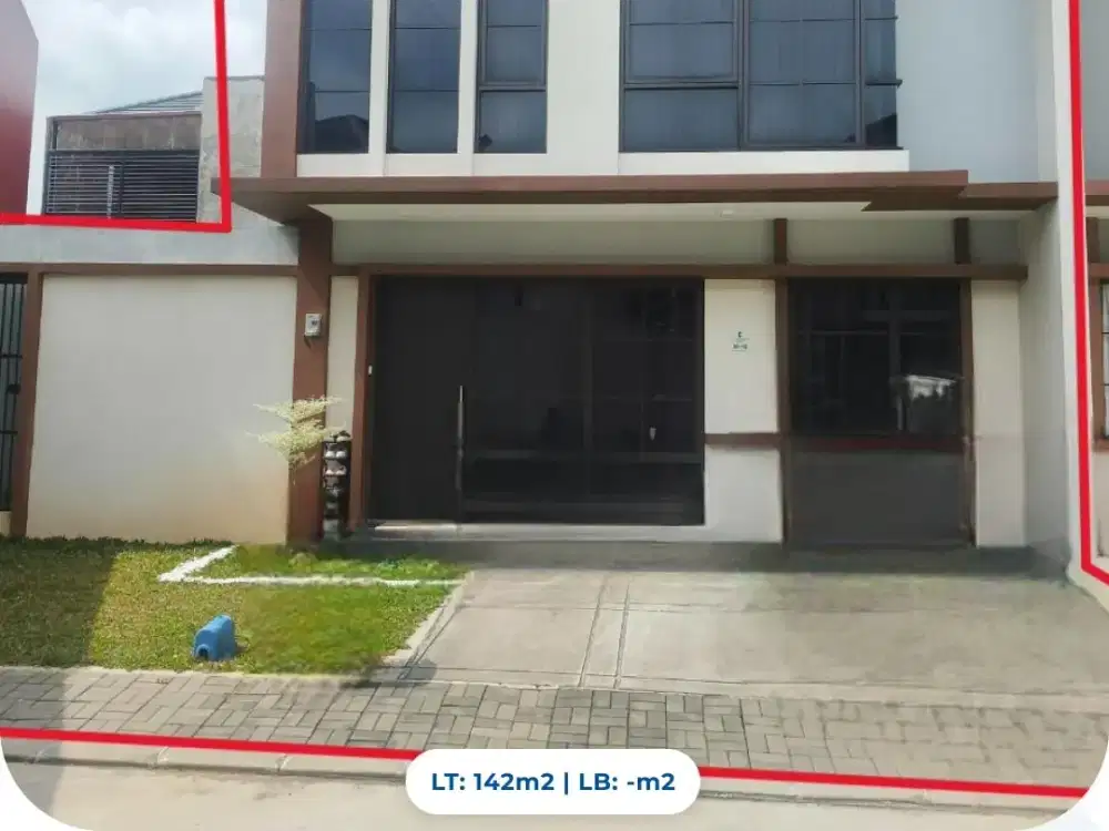 Dijual Rumah Lelang, Perumahan Emerald City, Sukahati, Cibinong, Bogor, Jawa Barat