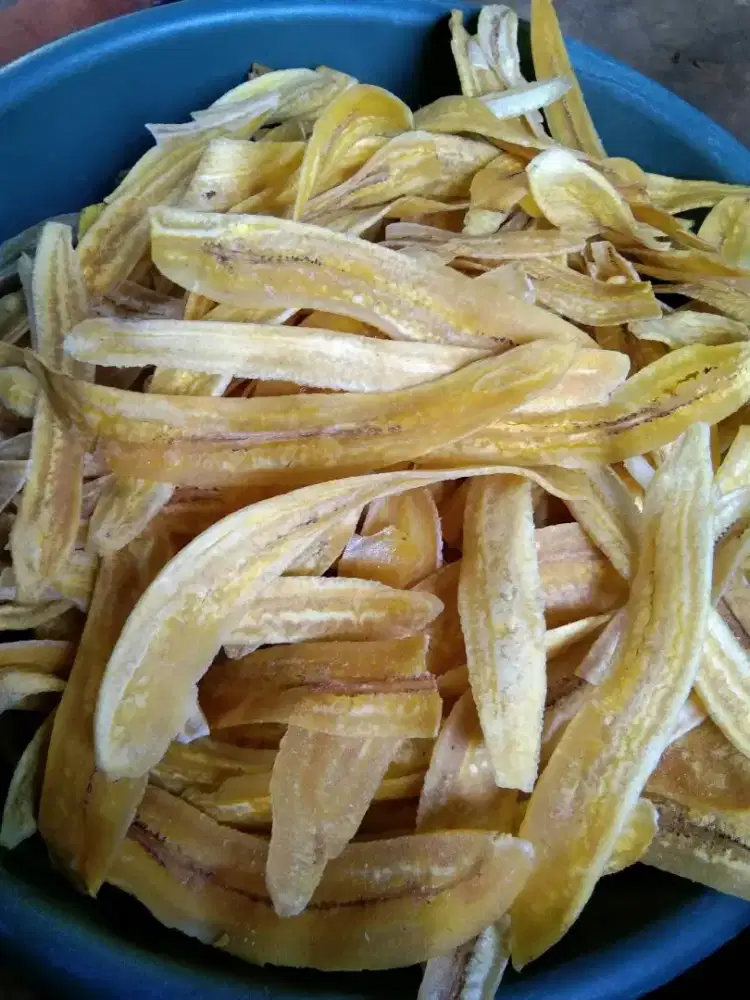 Keripik pisang original rasa gurih dan lejat