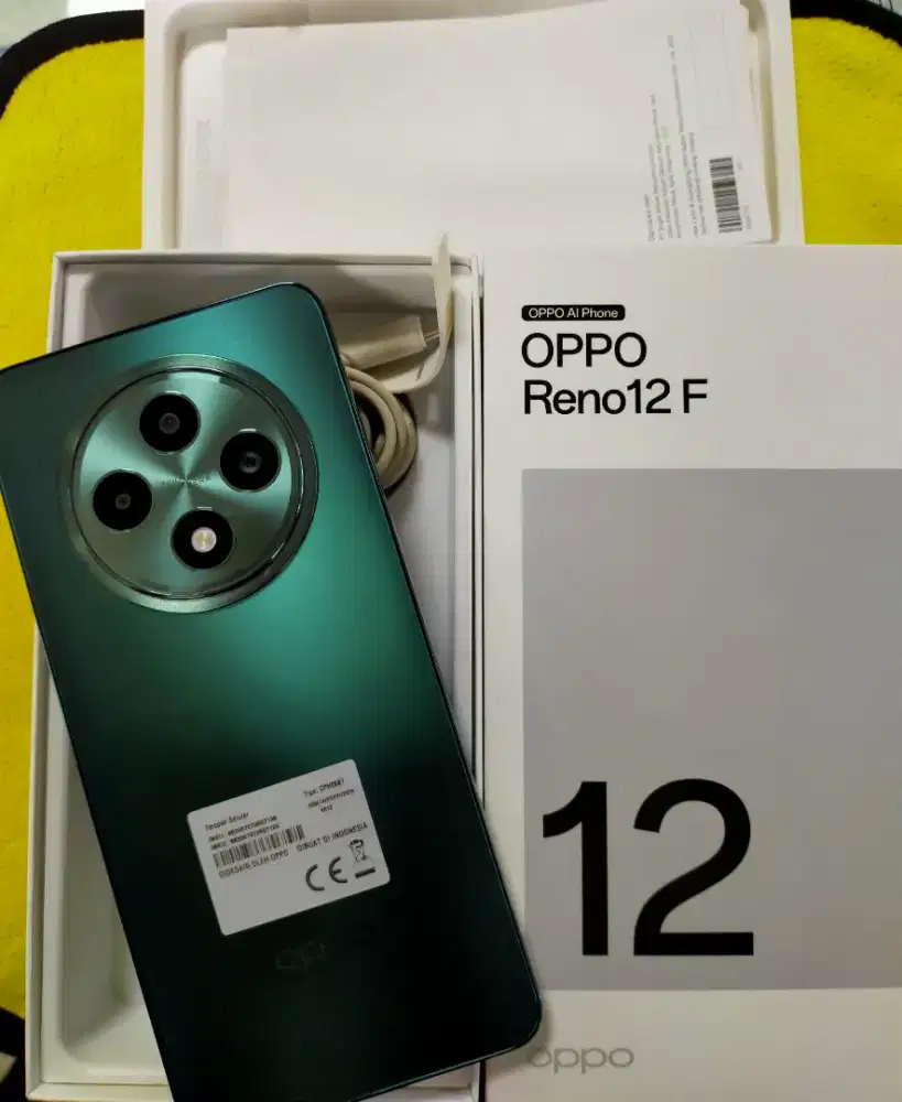 Oppo Reno 12F 4g Nfc ram 8/256 lecet pemakaian dan casan gk ori