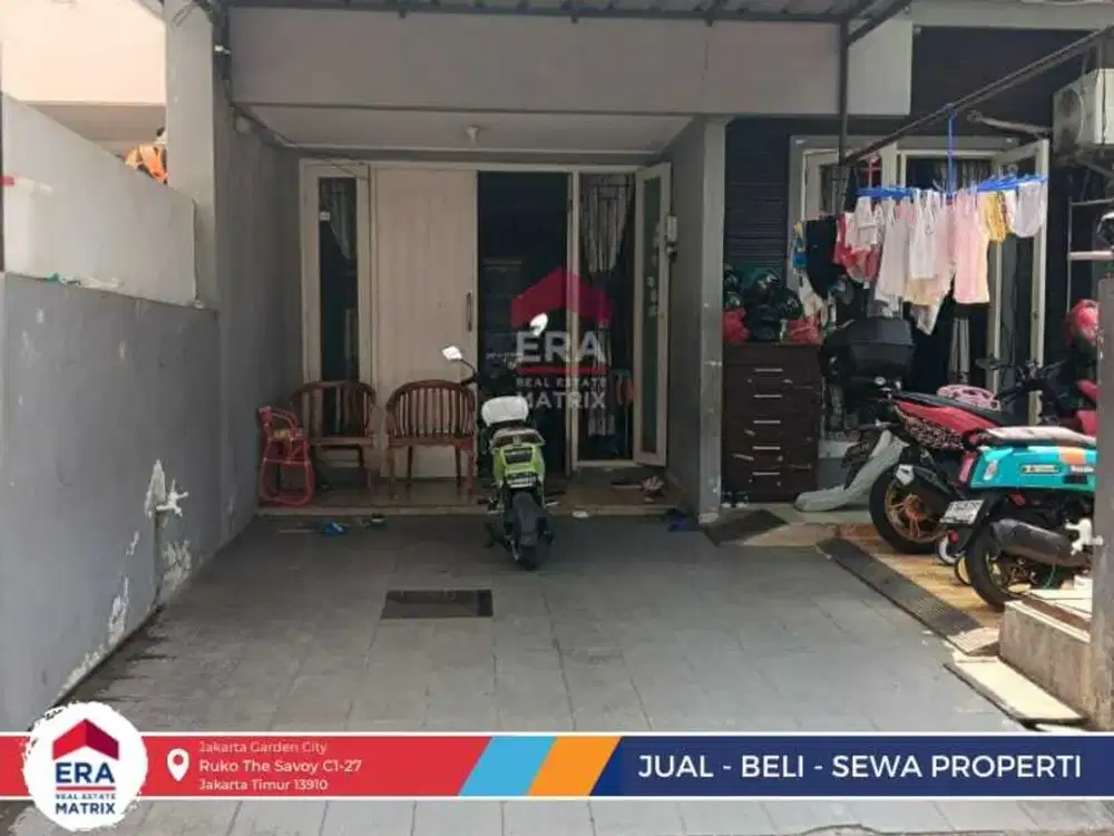 Rumah Murah Bagus 6X15 4KT Metland Menteng Cakung Jakarta Timur