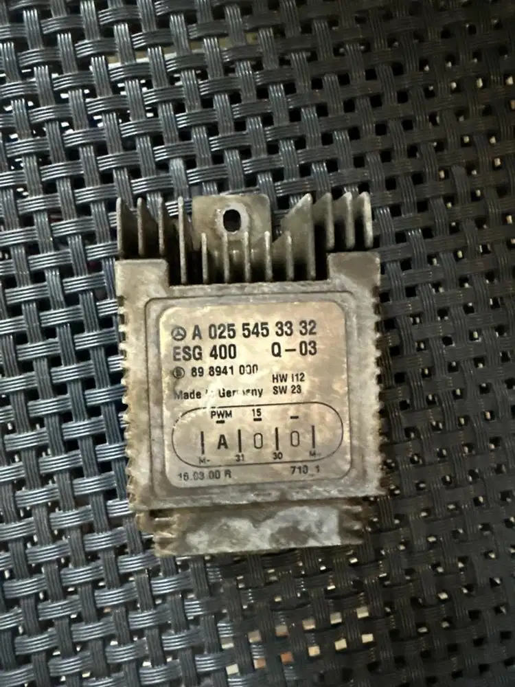 Modul extra fan w210 / Modul fan w210