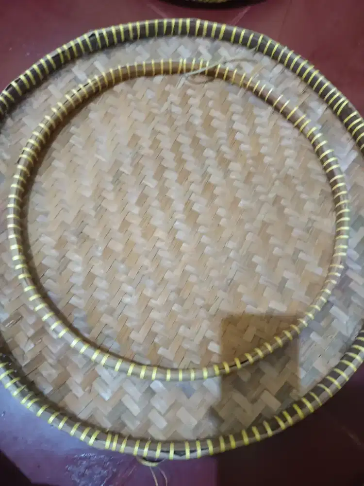 Tampah bambu kualitas bgs & msh baru