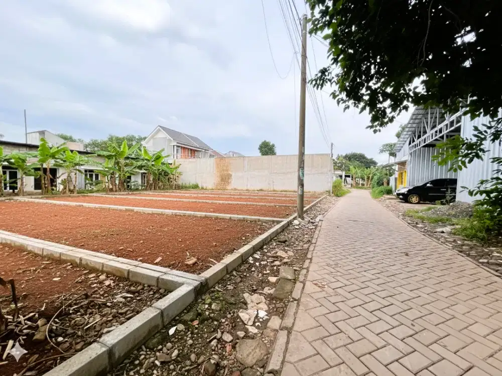Tanah Kavling Ciater dekat Stasiun Rawa Buntu