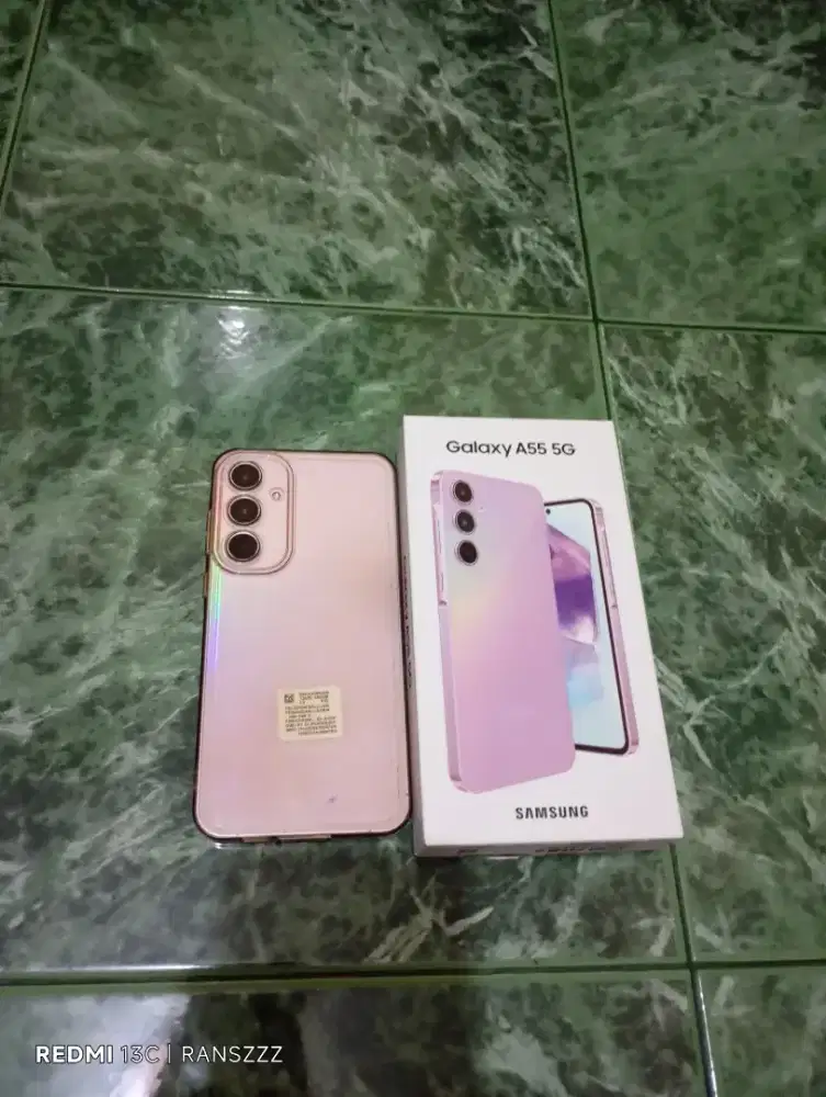SAMSUNG GALAXY A55 5G 12+8/512GB,LENGKAP MULUS TANPA MINUS,NEGO.