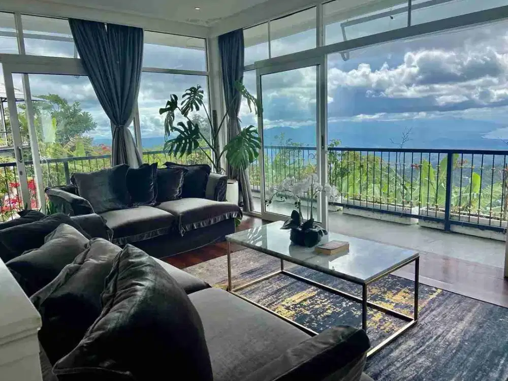 stunning 3 br villa Munduk breathtaking view fully furnished cool weather SHM IMB