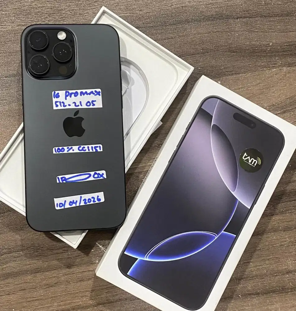 iphone 16 promax 512gb ibox fullset like new