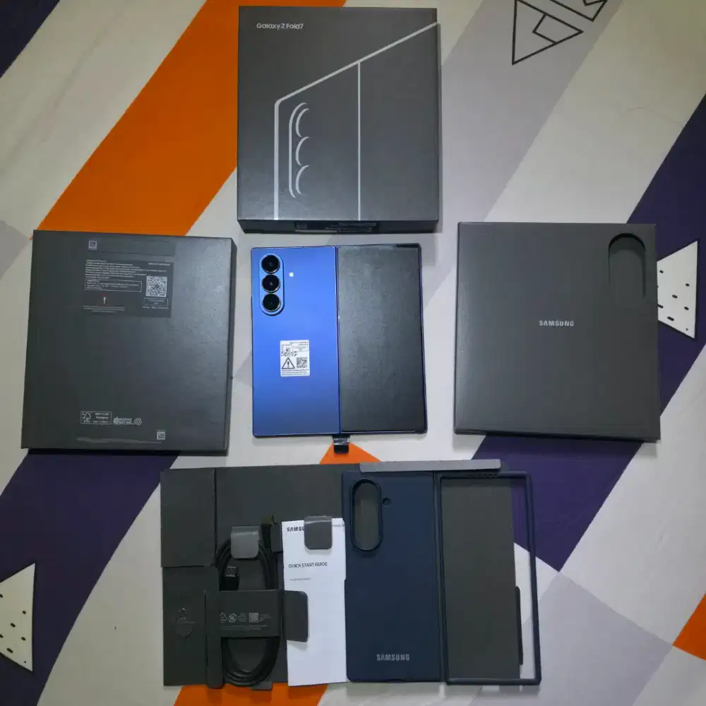 Samsung z fold 7 512gb sein blue shadow 2026 fullset original