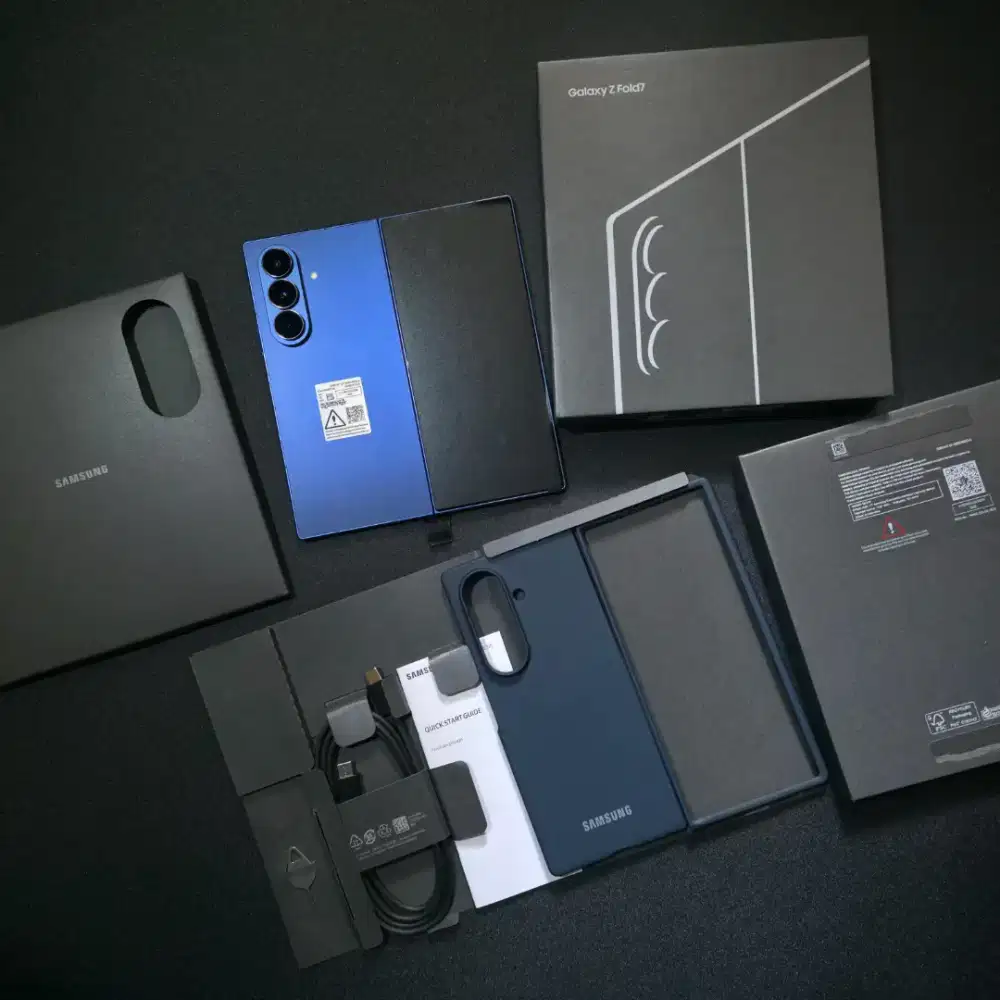 Samsung z fold 7 512gb sein blue shadow 2026 fullset original berbonus