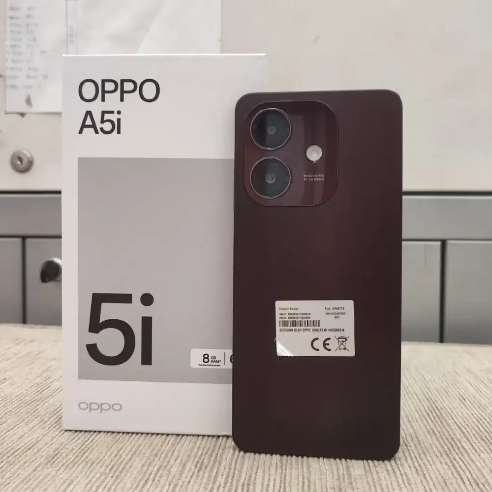 OPPO A5I 4+4/64 | KELENGKAPAN FULLSET| MULUS 100% GARANSI RESMI