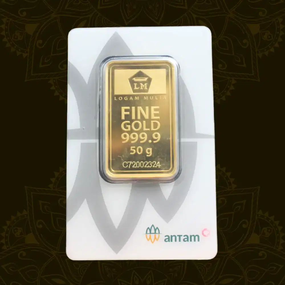 Emas antam 50 gram / antam 50 gr