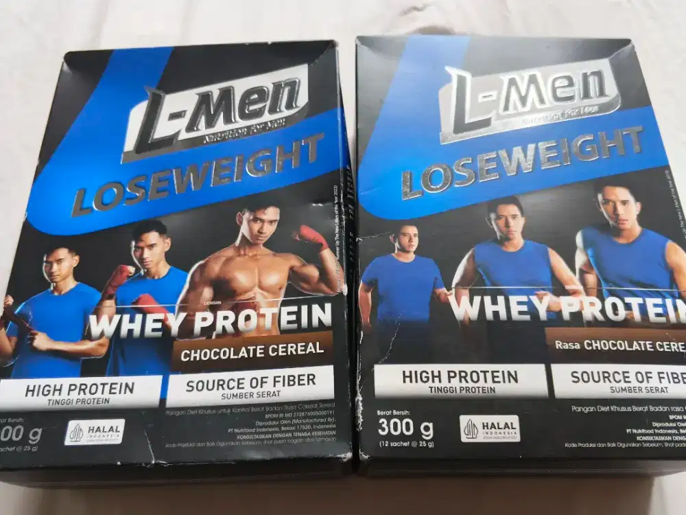 L men Lose Weight Whey Protein 300Gr/10 serving X 2Box Exp 2026