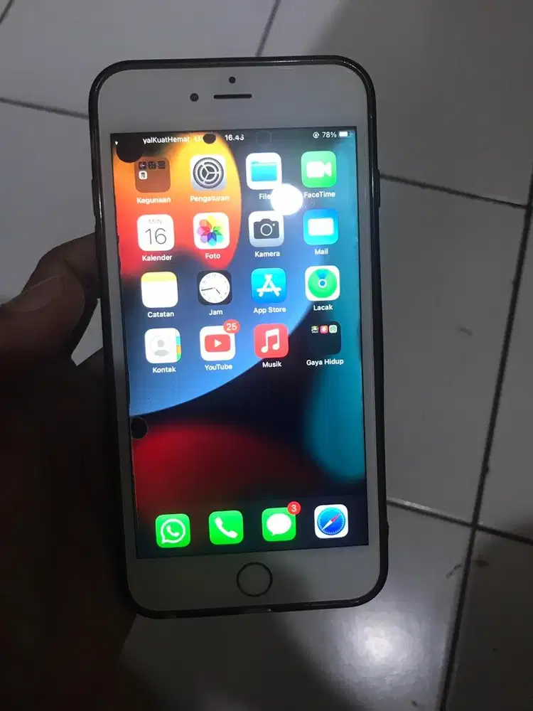 Iphone 6s plus 16gb Minus LCD Tompel