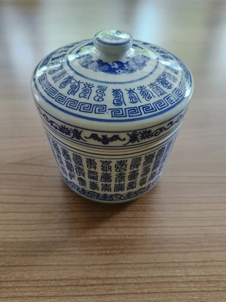 JUAL TOPLES KERAMIK VINTAGE ASLI TIONGKOK