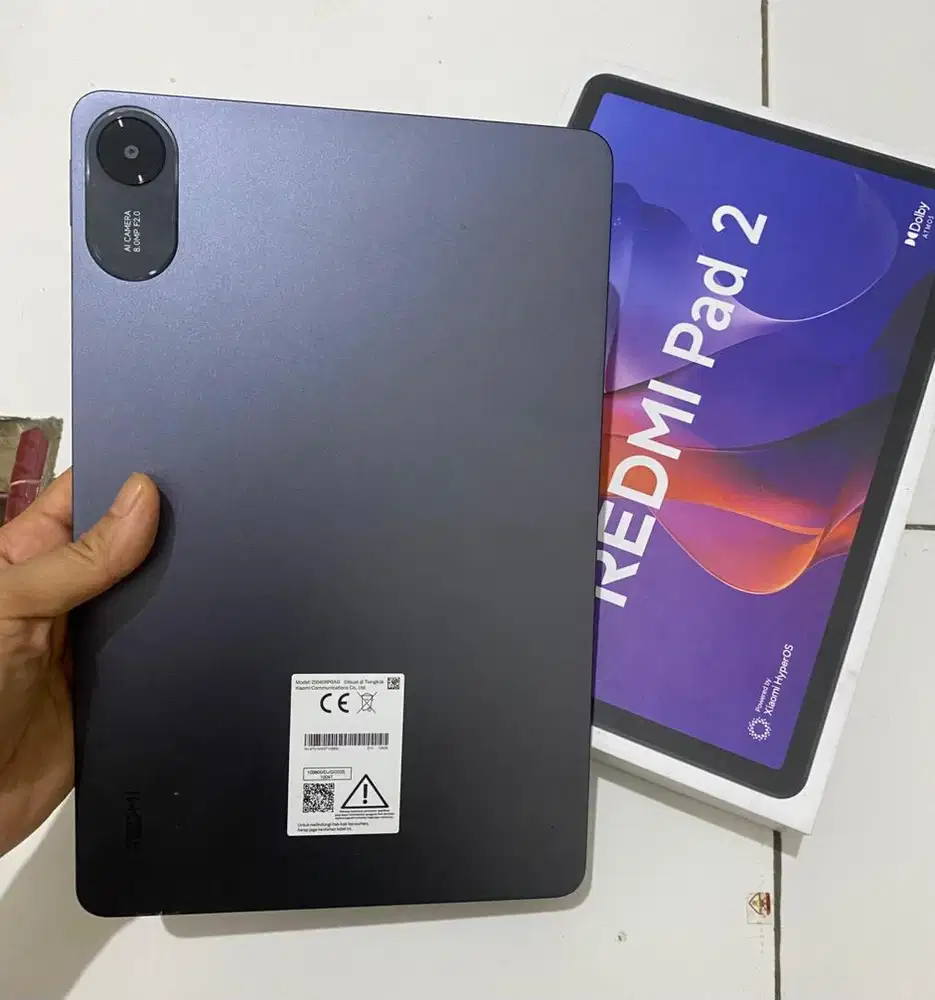 Redmi pad 2 4/128gb fullset nominus masih garansi