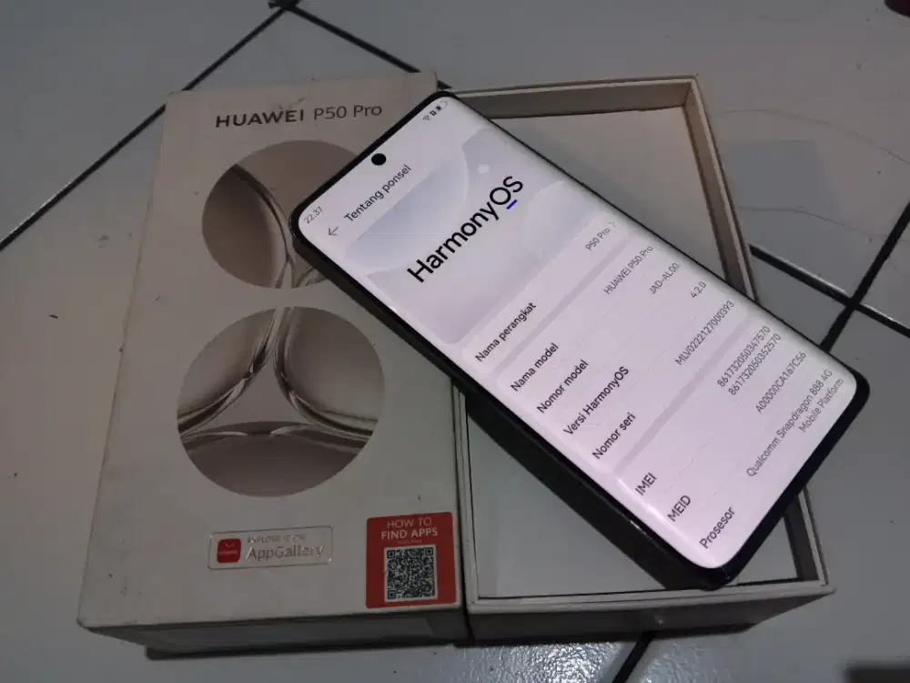 Huawei p50 pro Resmi indo