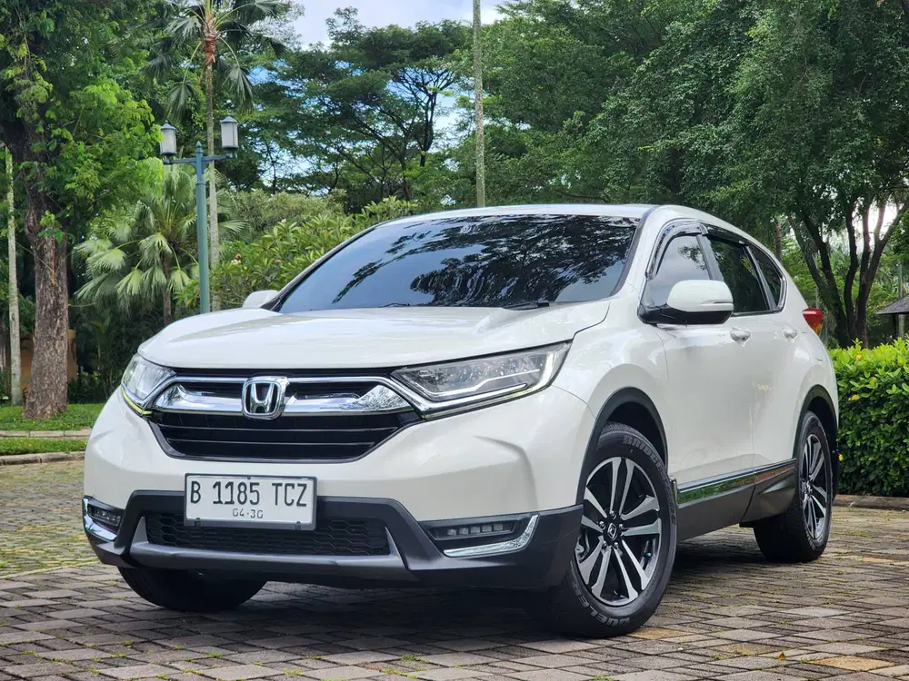 TDP 30.JT| CRV PRESTIGE TURBO 1.5 AT 2018 PUTIH ISTIMEWA !!