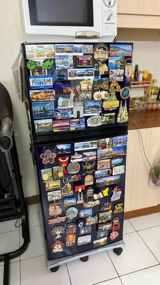 kulkas sharp 2 pintu new kyre