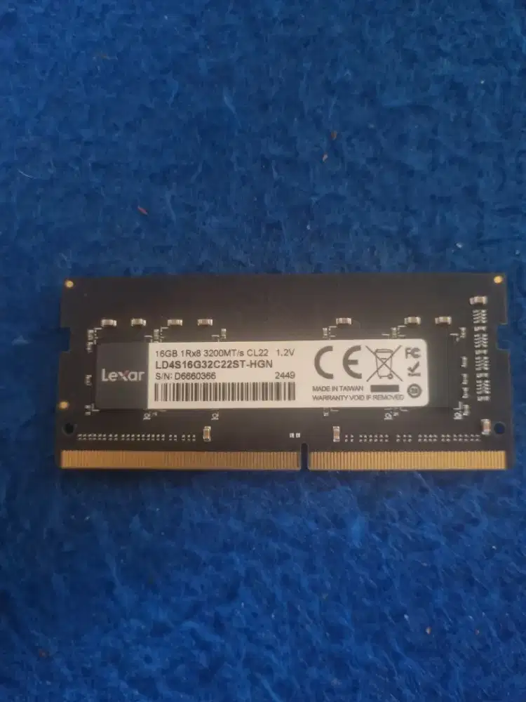Memory ram DDR4 16 GB 3200