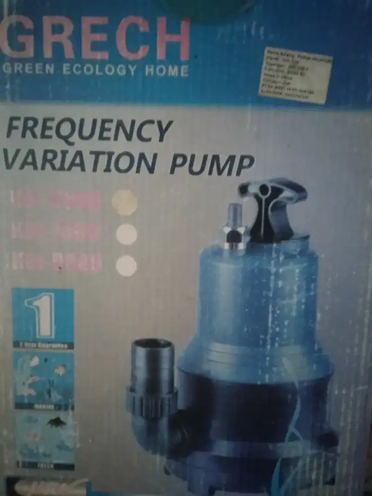 Jual mesin kolam merk Greech . Kwalitas Eropa .