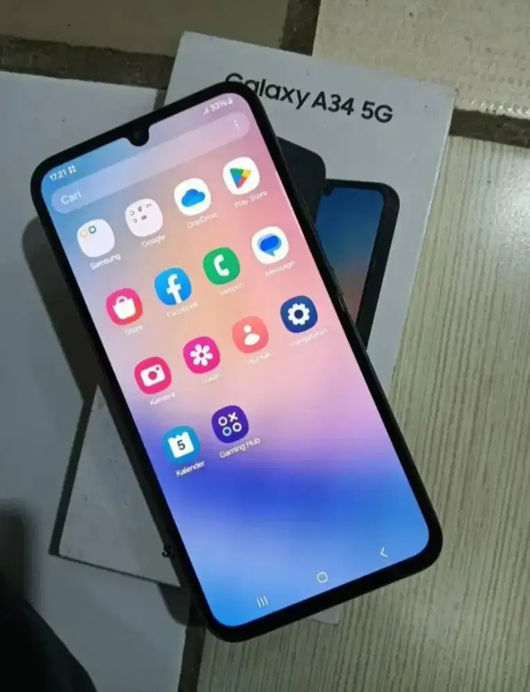 Samsung A34 5G,full set,no minus,