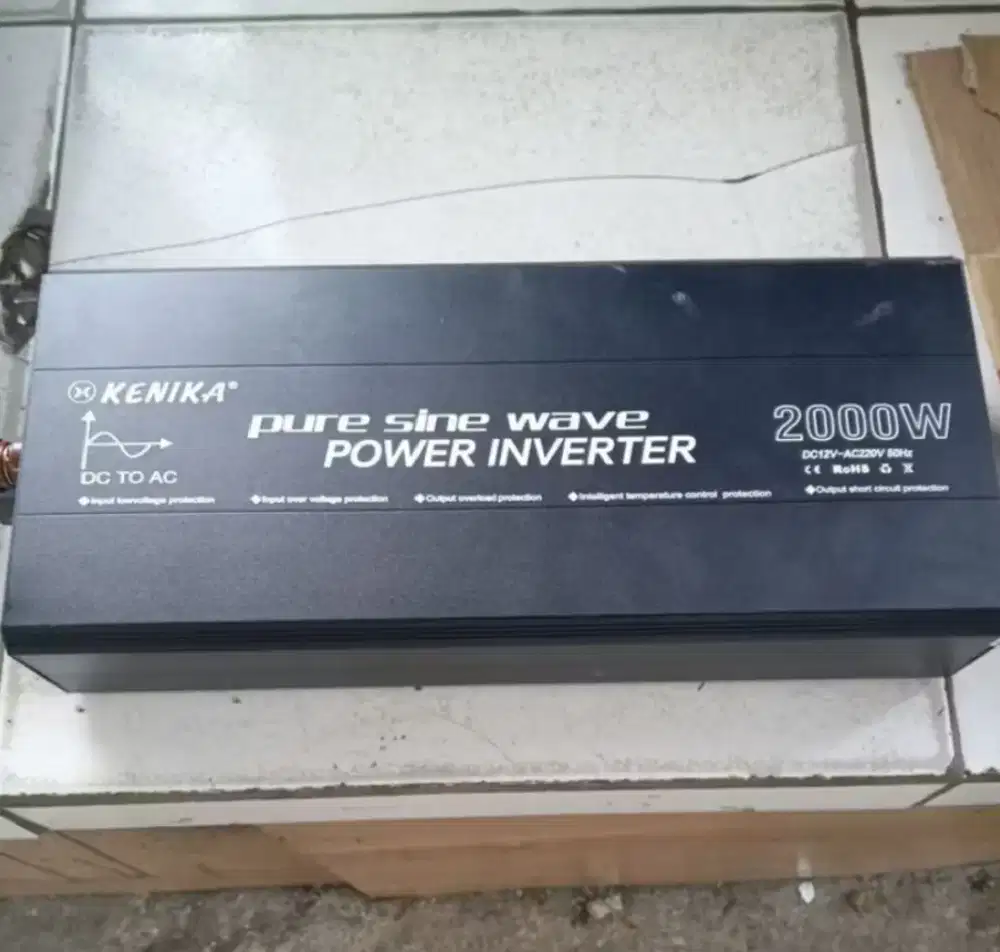 Inverter kenika 2000 w pure sine wave