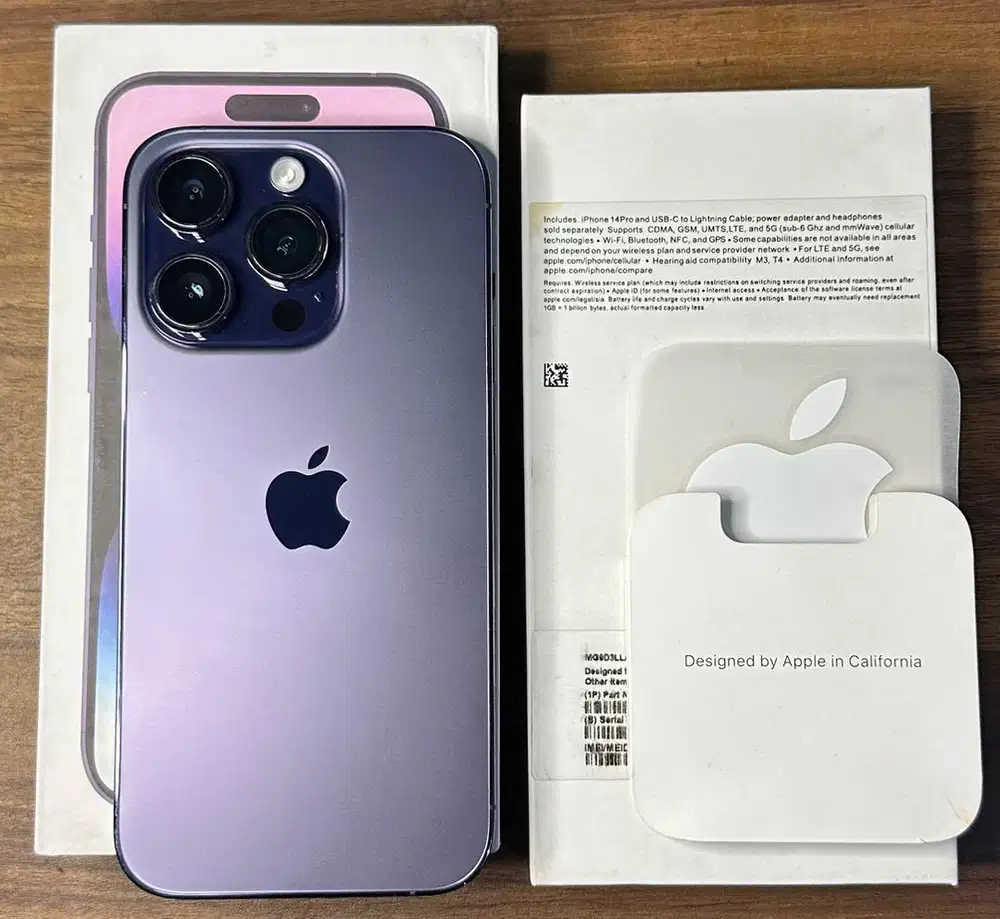 IPHONE 14 PRO 256 GB FULLSET PERFECT CONDITION