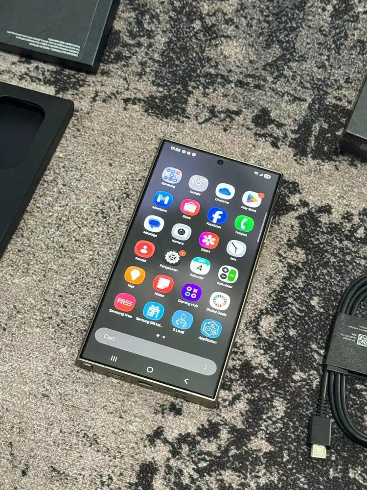 Samsung S24 Ultra Ram 12/256 Full Set Garansi Resmi Mulus