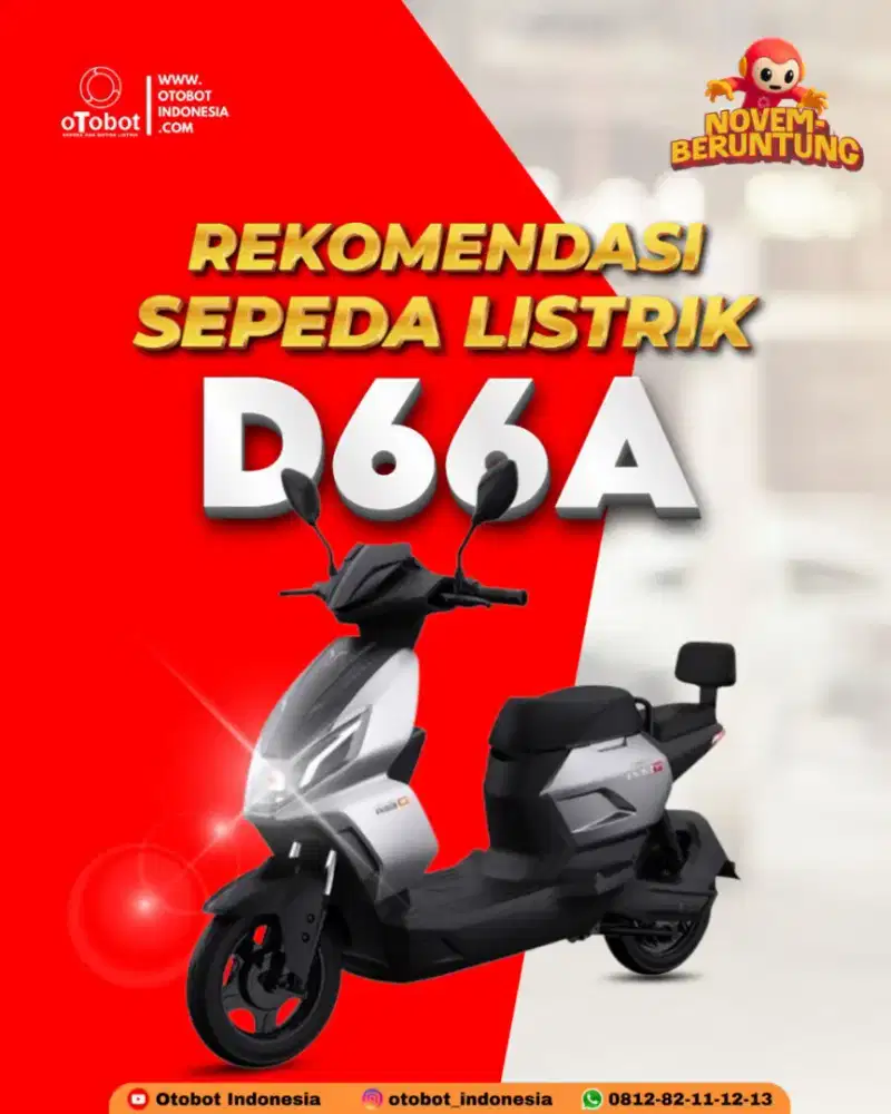 SEPEDA LISTRIK D66A UWINFLY